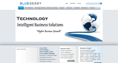 Desktop Screenshot of blueberrytechnologies.in